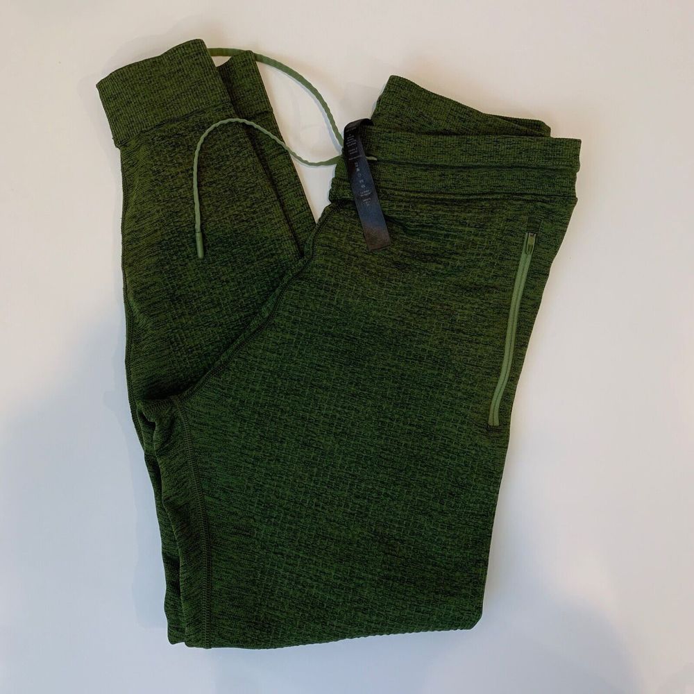 Lululemon Mens Engineered Warmth Jogger Green Foliage Size Medium Has Tags!